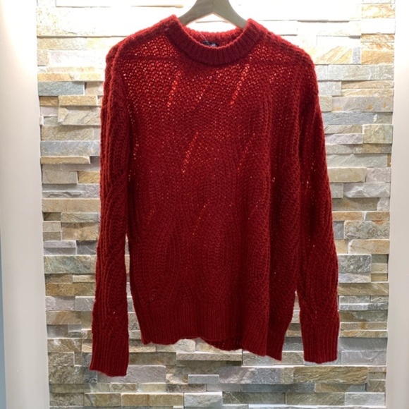 RXB Cable Knit Pullover Sweater - Picture 4 of 6